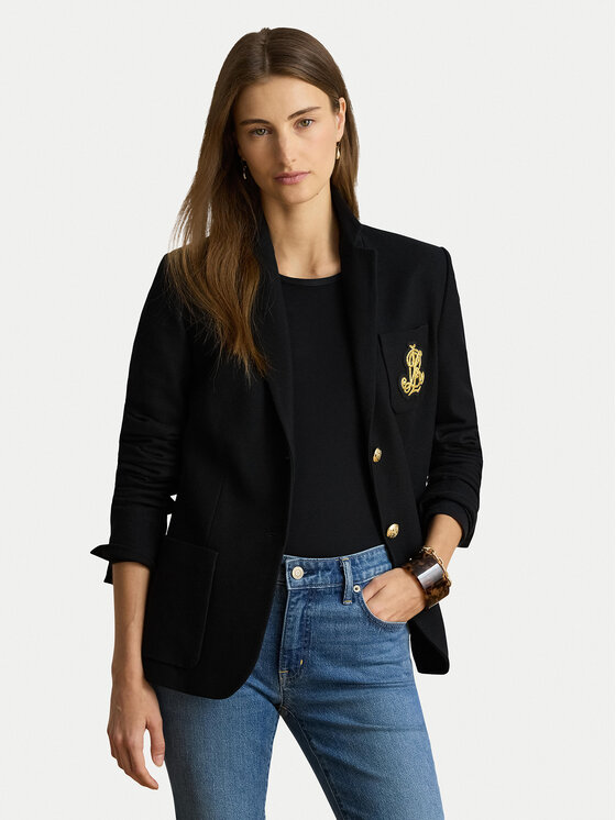 LAUREN RALPH LAUREN LAUREN RALPH LAUREN Marynarka Bullion 200797305500 Czarny Regular Fit