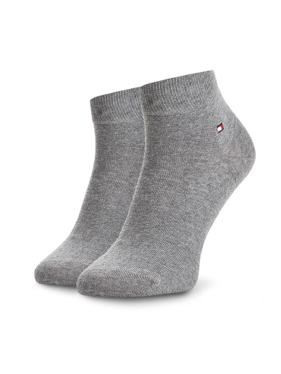 Tommy Hilfiger Tommy Hilfiger 2er-Set niedrige Herrensocken 342025001 Grau