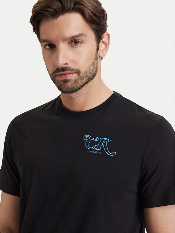 Calvin Klein Jeans Calvin Klein Jeans T-Shirt LV04RH819G Černá Regular Fit