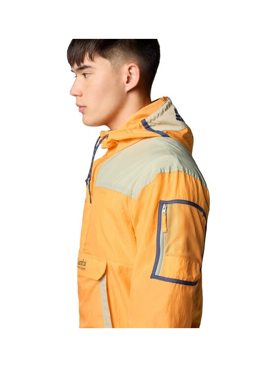 Columbia Columbia Kurtka przejściowa Challenger Windbreaker Anorak Żółty Regular Fit