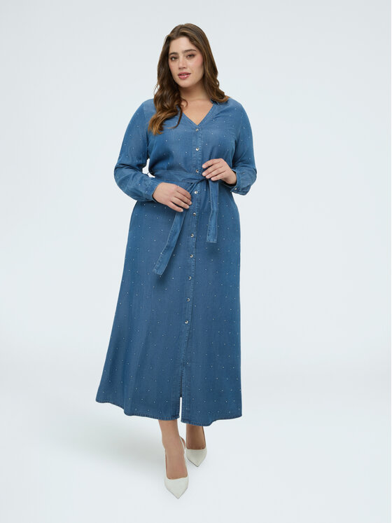 Fiorella Rubino Fiorella Rubino Abito da sera 7065T001741N024 Blu Regular Fit