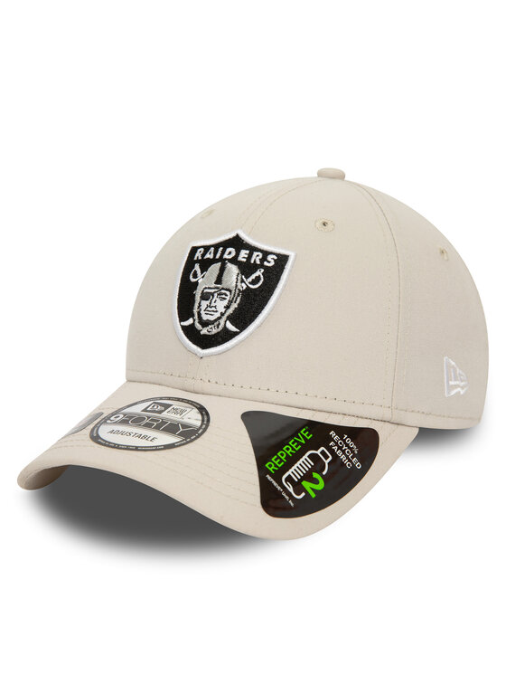New Era New Era Kepurė su snapeliu Repreve 940 Raiders 60435235 Kreminė