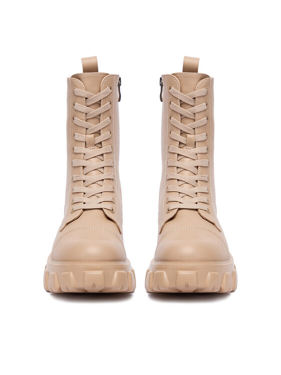 DeeZee DeeZee Schnürschuhe 1709-1 Beige