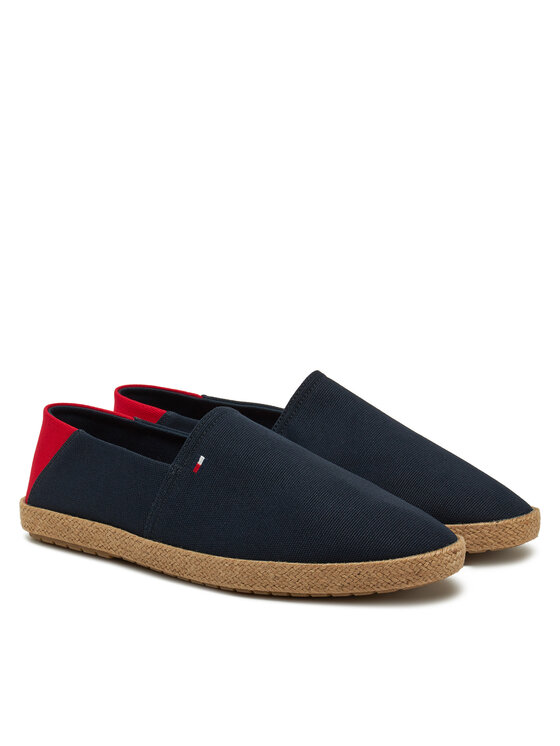 Tommy Hilfiger Tommy Hilfiger Espadrilky FM0FM05353 Tmavomodrá