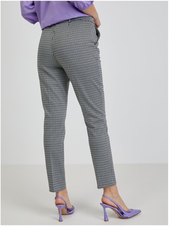 Orsay Orsay Spodnie damskie 390298-660000__34 Czarny Regular Fit