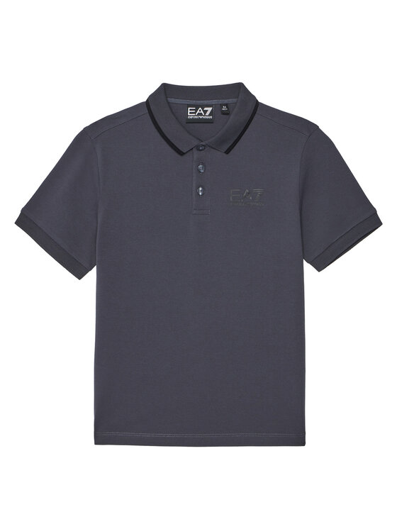 EA7 Emporio Armani EA7 Emporio Armani Polo 7B000023 AF12901 U8115 Szary Regular Fit