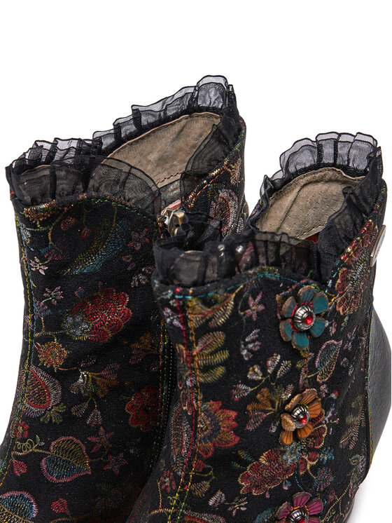 Laura Vita Laura Vita Botki Ledao 14 Czarny