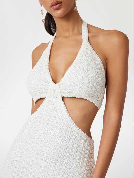 Guess Guess Každodenní šaty 176425 Bílá Classic Fit