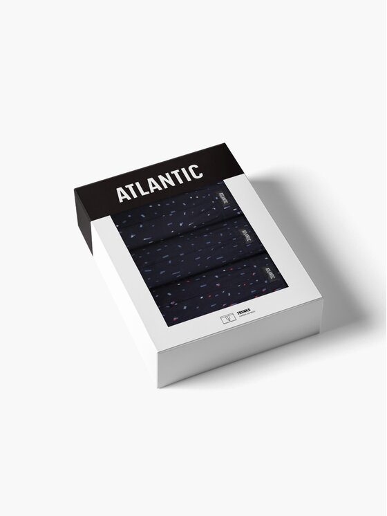 Atlantic Atlantic Bokserki flash classic Granatowy