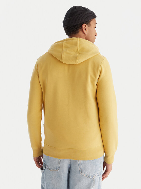 Quiksilver Quiksilver Pulóver Screen Fleece Fineline EQYFT05136 Sárga Regular Fit