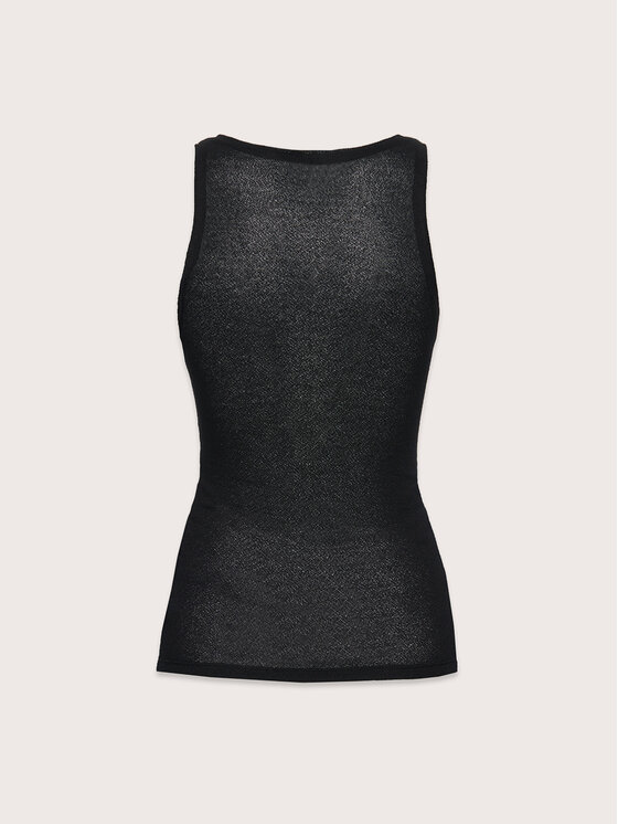 La Mania La Mania Top ETANA Czarny Classic Fit