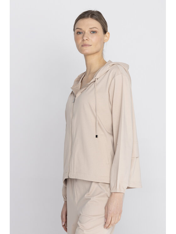 Deni Cler Milano Deni Cler Milano Bluza T-DC-W004-F2-10-13-1 Beżowy Regular Fit