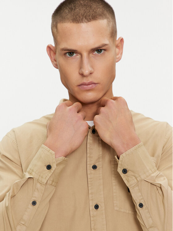 Calvin Klein Jeans Calvin Klein Jeans Сорочка J30J325772 Бежевий Regular Fit