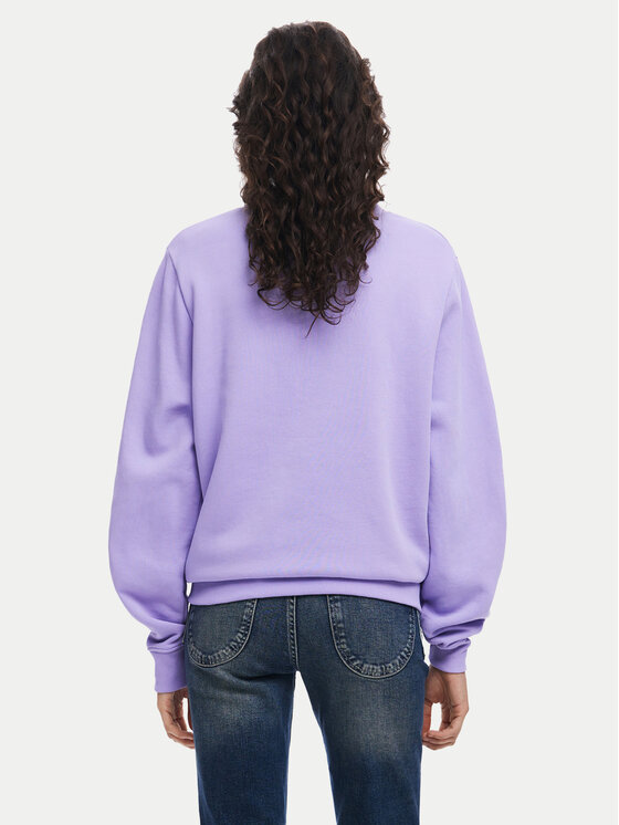 Desigual Desigual Felpa 25SWSK16 Viola Regular Fit