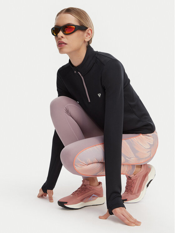 Roxy Roxy Legginsy Everyday Flow ERJNP03662 Kolorowy Slim Fit