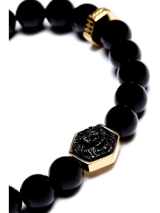 Guess Guess Bransoletka JUMB06005JW-YGBK Czarny