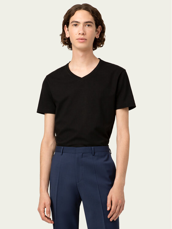 Hugo Hugo Komplet 2 t-shirtów V 50325417 Czarny Slim Fit