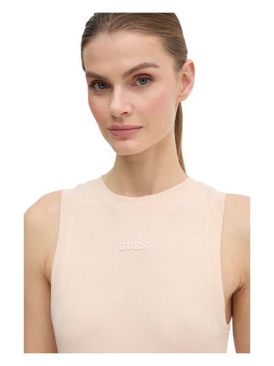 Guess Active Guess Active Top V5RP14KCOI1-A13W Beige Regular Fit