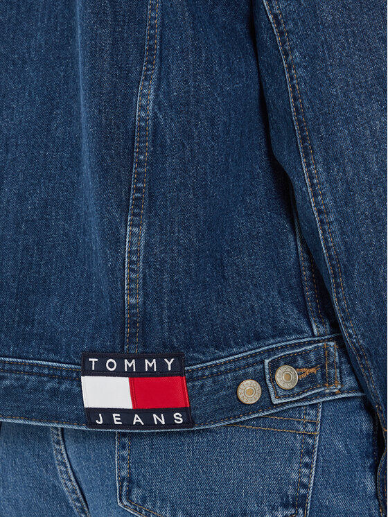 Tommy Jeans Tommy Jeans Дънково яке DW0DW19280 Тъмносин Mom Fit