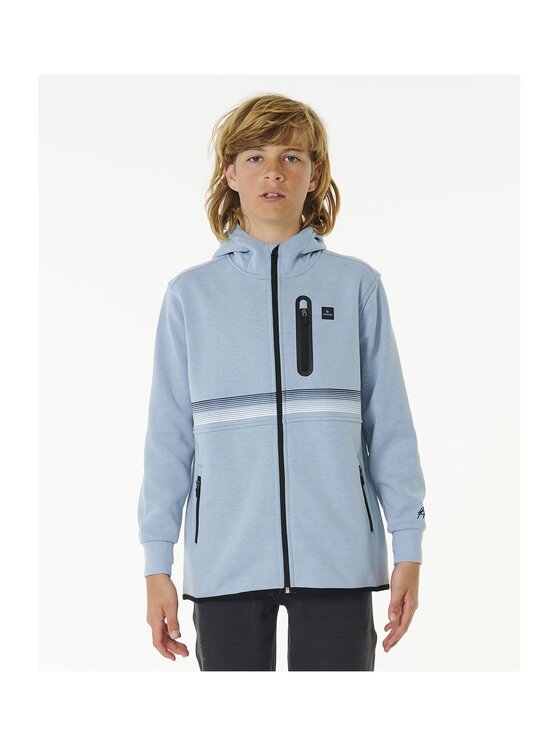 Rip Curl Rip Curl Bluza Anti Series Departed Zip -Boy Niebieski Standard Fit