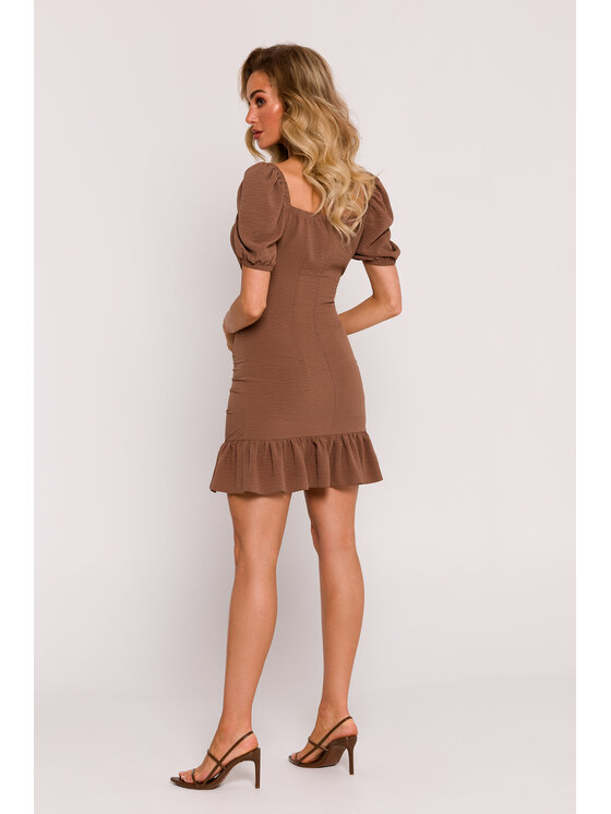 Made of Emotion Made of Emotion Abito da sera M784 Marrone Generous Fit