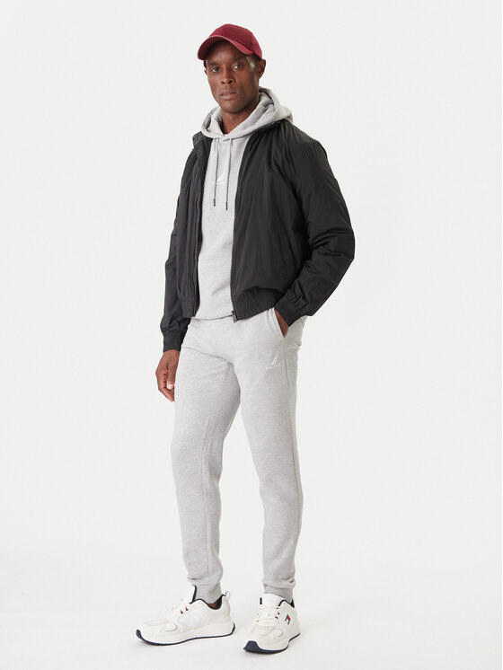 Nautica Nautica Spodnie dresowe Nampa N1T04063 Szary Regular Fit