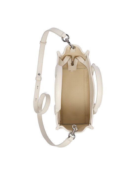 Marc Jacobs Marc Jacobs Τσάντα The Leather Small Tote Bag H009L01SP21 Εκρού