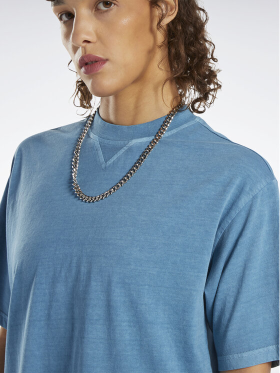 Reebok Reebok T-särk Classics Natural Dye Boxy T-Shirt HT7857 Sinine