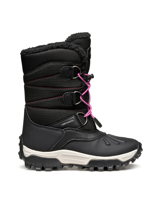 Geox Geox Cizme de zăpadă J Himalaya B Ab J46FTA 0FU50 C0922 M Negru