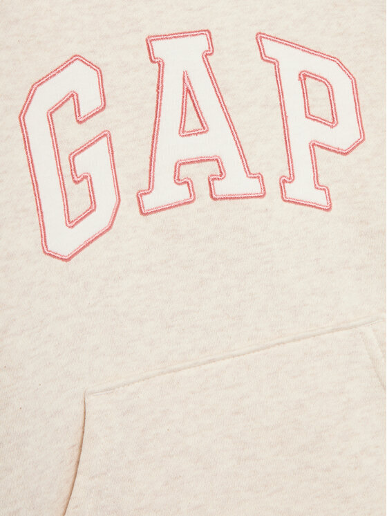 Gap Gap Majica dugih rukava 618806-00 Bež Regular Fit