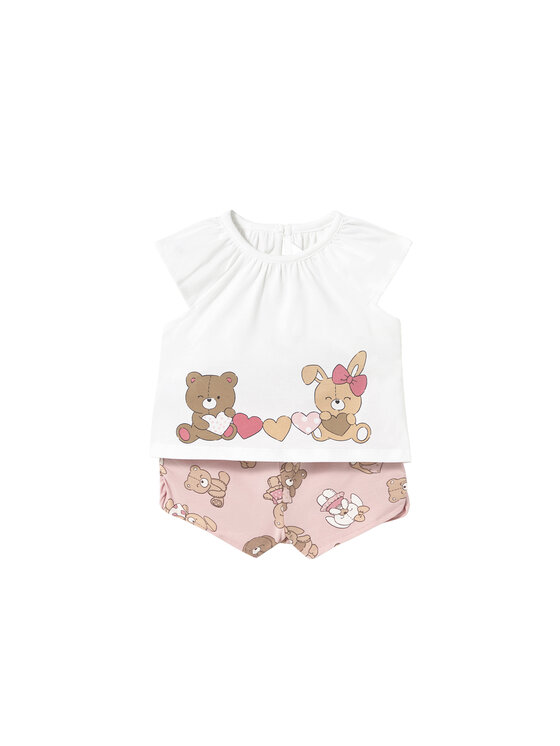 Mayoral Mayoral Kinderset 1671 Rosa Regular Fit