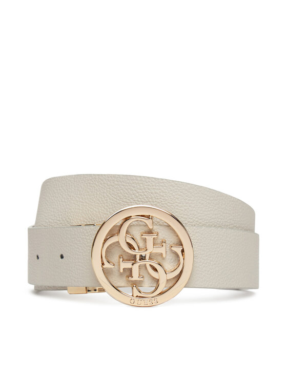 Guess Guess Жіночий ремінь Noelle BW9166 P4235 Écru