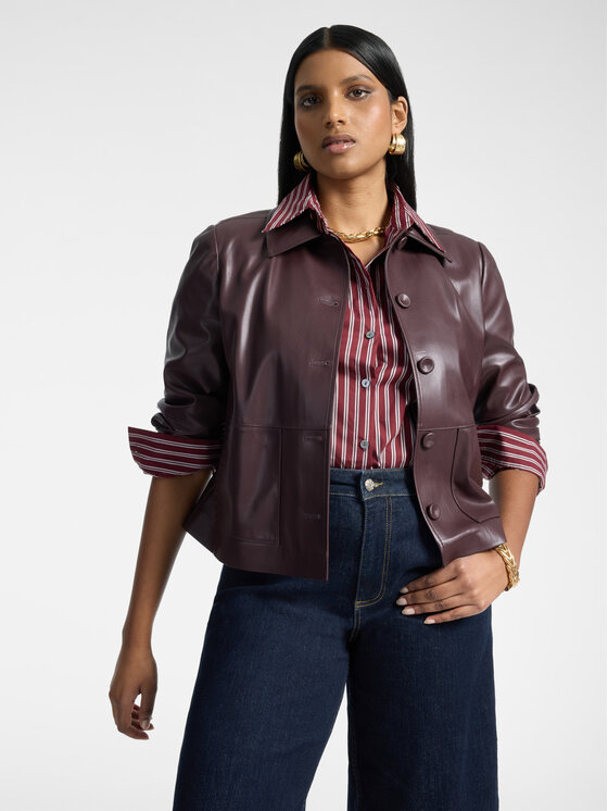 Elena Mirò Elena Mirò Giacca da abito R302P000135N039 Bordeaux Slim Fit