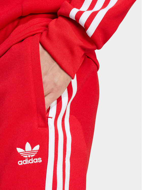 adidas adidas Pantaloni da tuta adicolor Classics SST IM4543 Rosso Slim Fit