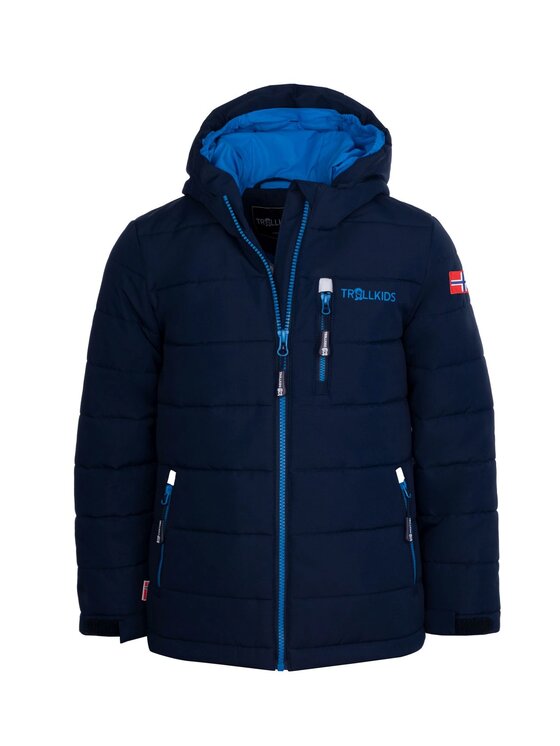 Trollkids Trollkids Kurtka narciarska 513-164 Granatowy Regular Fit