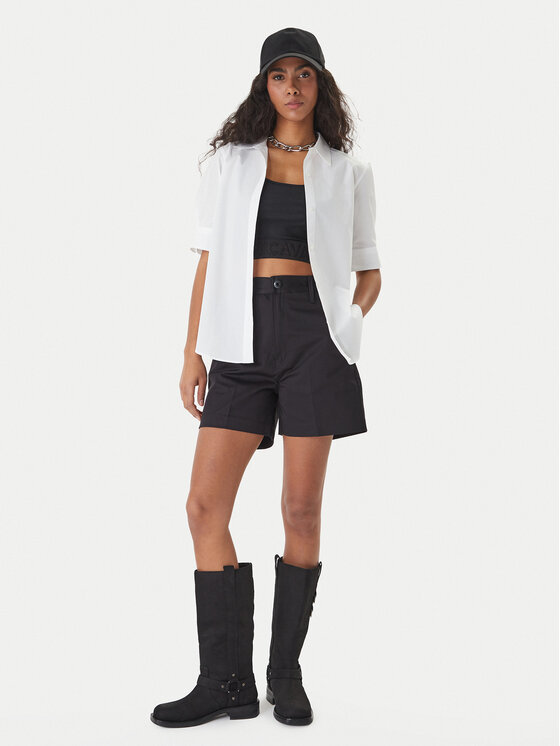 G-Star Raw G-Star Raw Bavlnené šortky D29089-5126 Čierna Regular Fit