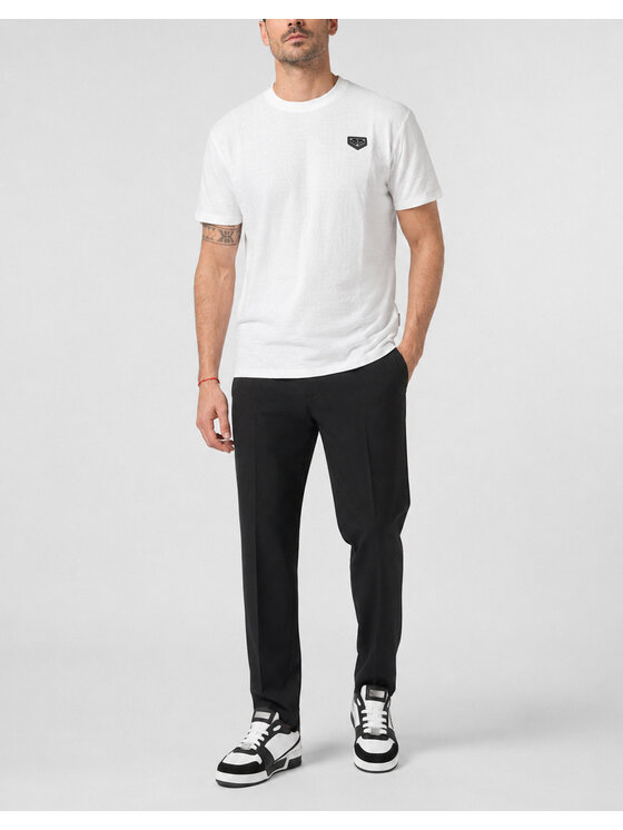 PHILIPP PLEIN PHILIPP PLEIN T-Shirt 31667 Bílá Regular Fit