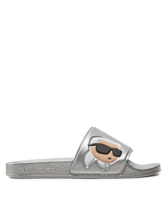 KARL LAGERFELD KARL LAGERFELD Шльопанці KL80905N Срібний