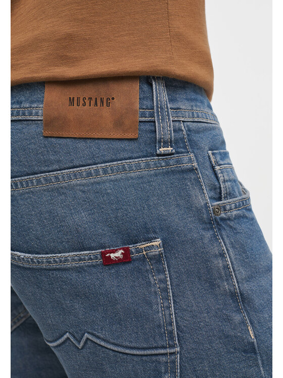Mustang Mustang Jeansy OREGON TAPERED Niebieski Slim Fit