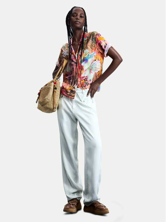 Desigual Desigual Риза Nasau 26SWCW34 Цветен Regular Fit