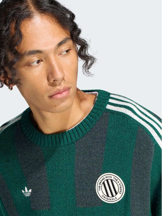 adidas adidas Bluza 172257 Zielony Loose Fit
