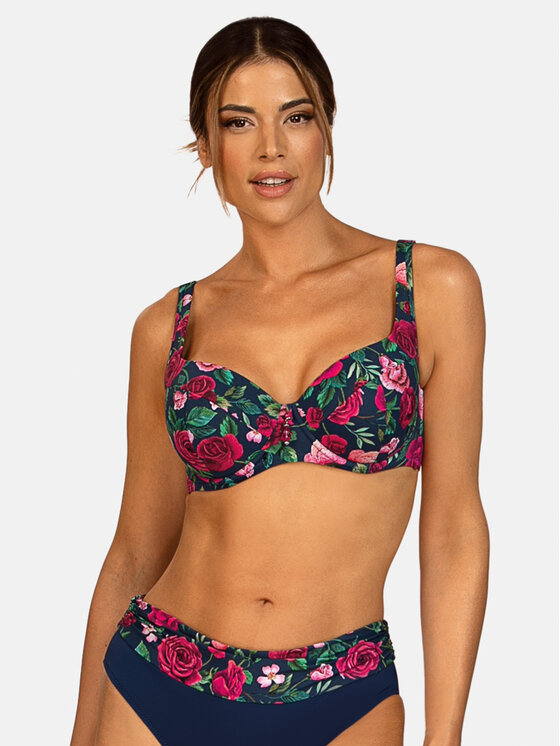 Feba Feba Bikini pezzo sopra FG04 Blu scuro