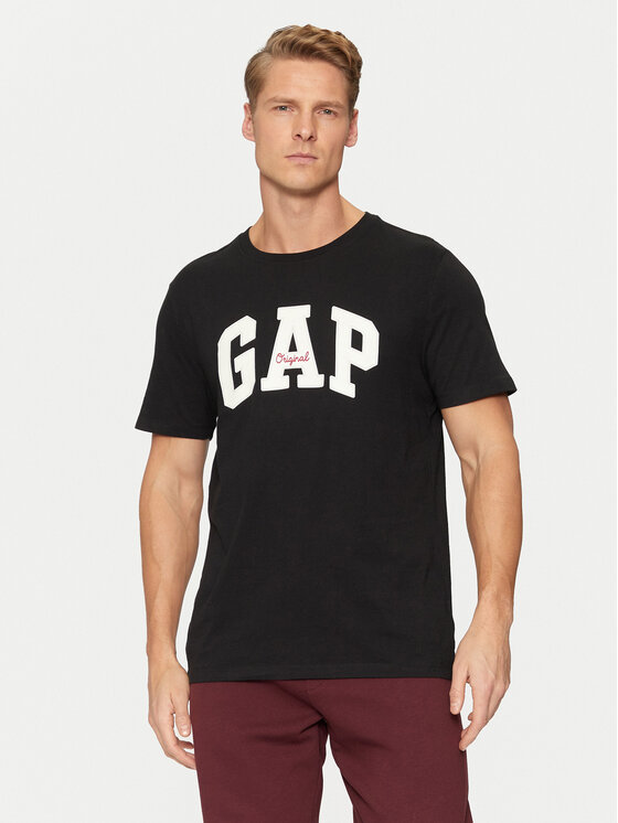 Gap T-shirt 542246-03 Crna Regular Fit