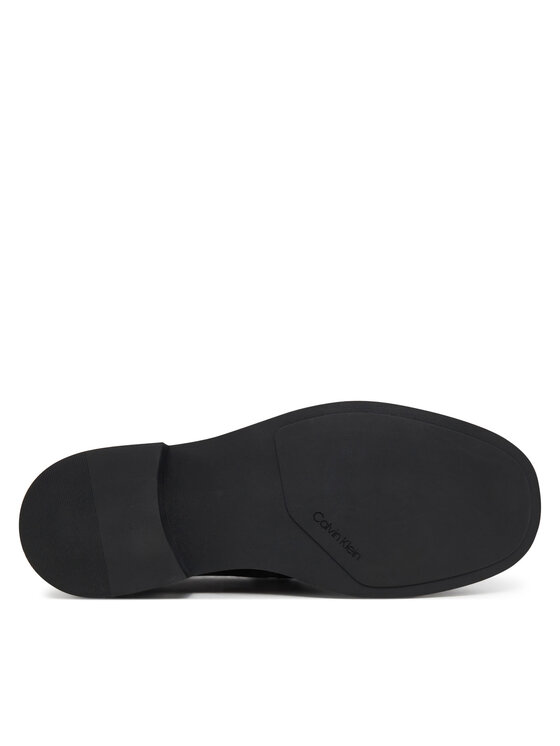 Calvin Klein Calvin Klein Mokasíny Sq Rubber Onepiece Moccasin HM0HM01883 Černá