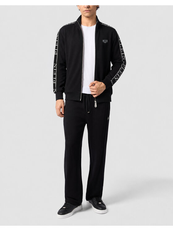 PHILIPP PLEIN PHILIPP PLEIN Kurtka do biegania 31701 Czarny Jegging Fit