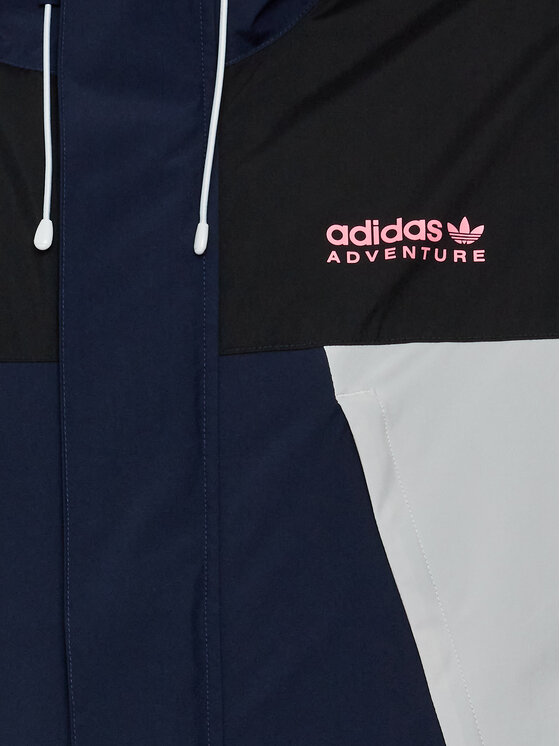 adidas adidas Geacă Adventure Ride HK4980 Bleumarin Loose Fit