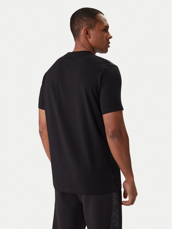 KARL LAGERFELD KARL LAGERFELD Tricou 755030 561221 Negru Regular Fit
