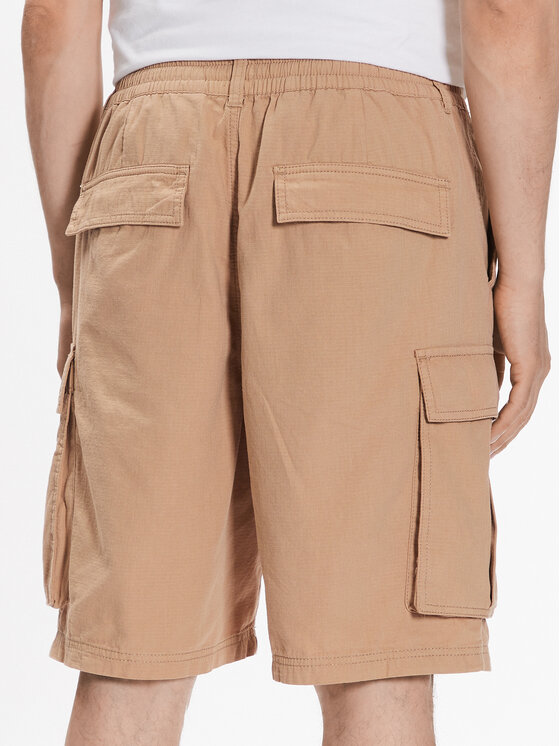 DC DC Auduma šorti Tundra ADYWS03068 Bēšs Regular Fit