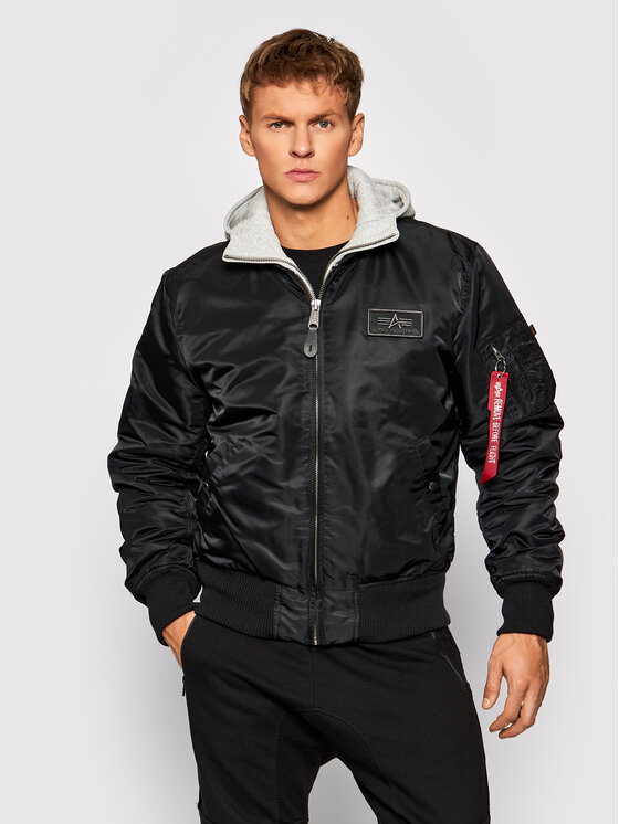Alpha Industries Alpha Industries Bundy bomber Ma-1 D-Tec 183110 Čierna Regular Fit