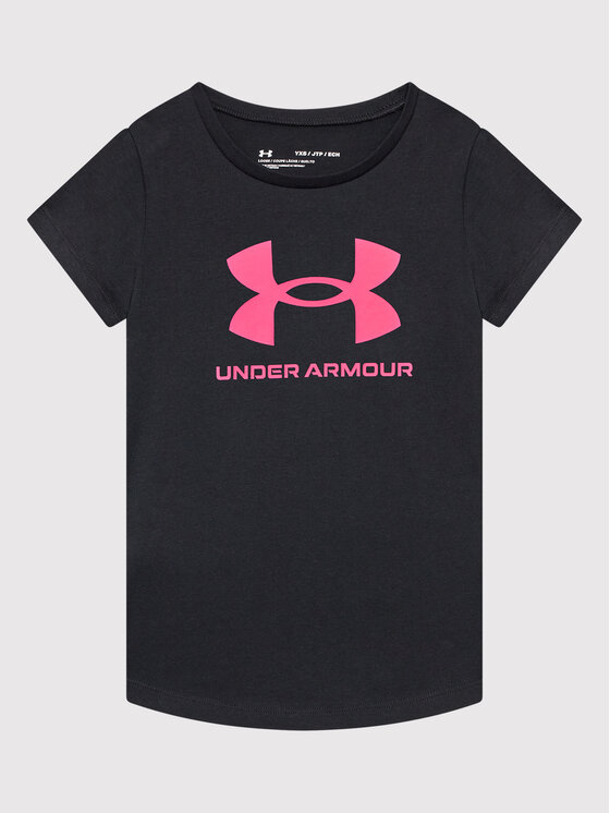 Under Armour Majica Sportstyle Graphic 1361182 Črna Loose Fit